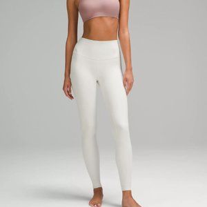 Lululemon Align High Rise 28" Leggings Bone Size 6 Like New